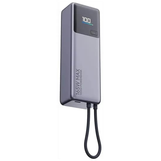 Xiaomi Mi Powerbank 10000mAh 120Watt 2xUSB-C Grå grå