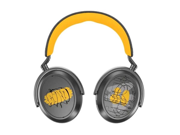 Sennheiser MOMENTUM 4 trådlös Kablet Hörlurar Grå Gul