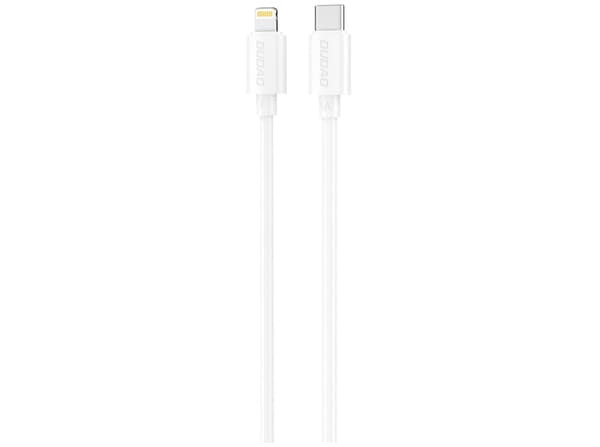 Dudao L4X USB-C to Lightning 2m vit vit