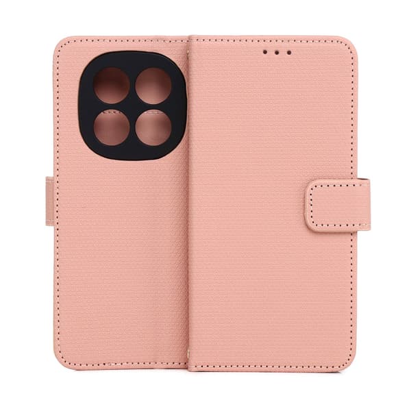 Smart Triangle-fodral för Xiaomi Redmi Note 14 Pro Plus 5G (Global) rosa