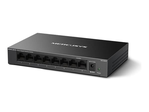 Mercusys MS108GS V1 Switch 8-portars Gigabit Ethernet