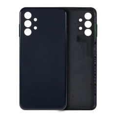 Baksidesglas för Samsung Galaxy A13 (A135 / 2022) (Eftermarknad Plus) (Svart)