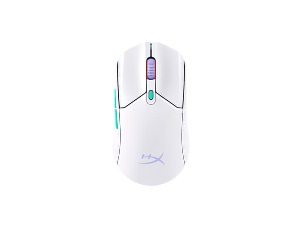 HyperX Pulsefire Haste 2 Optisk trådlös vit