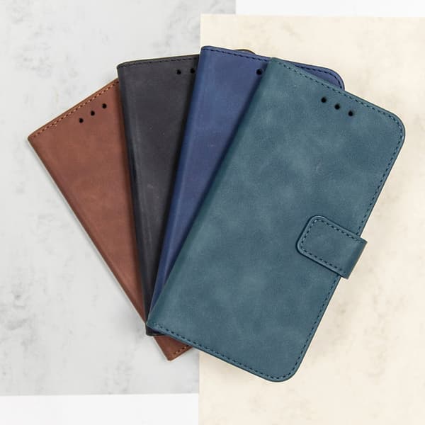 Fodral Velvet för iPhone 13 Pro - Blå blå