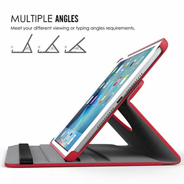 iPad air/iPad Air2 fodral, 9,7"röd