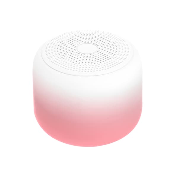Setty högtalare rund GB-900 vit-rosa gradient rosa
