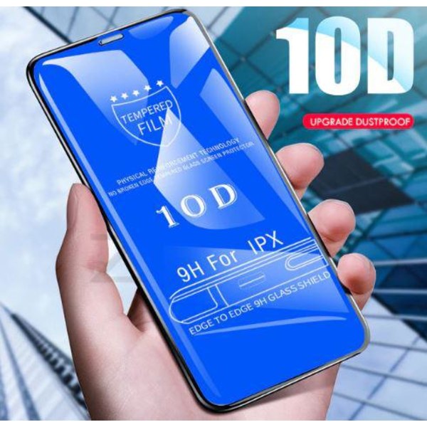 10D panar glas för iphone Xs max
