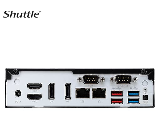 Shuttle XPC slim DH770 Mini PC Barebones svart svart