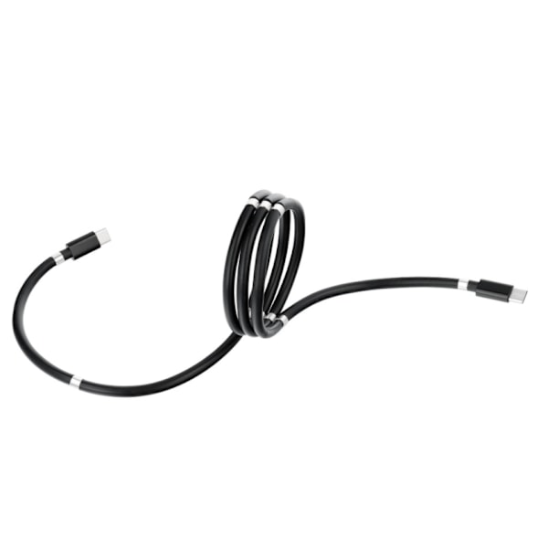 Kabeltyp TypC- C magnetisk kraftleverans vit