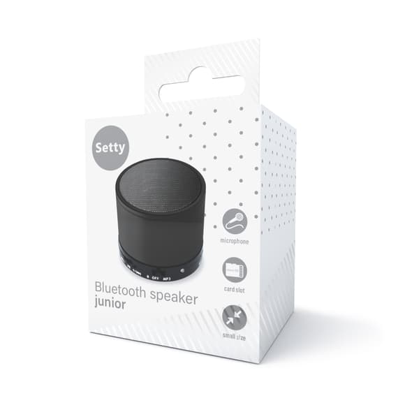 Setty Bluetooth-högtalare Junior svart svart