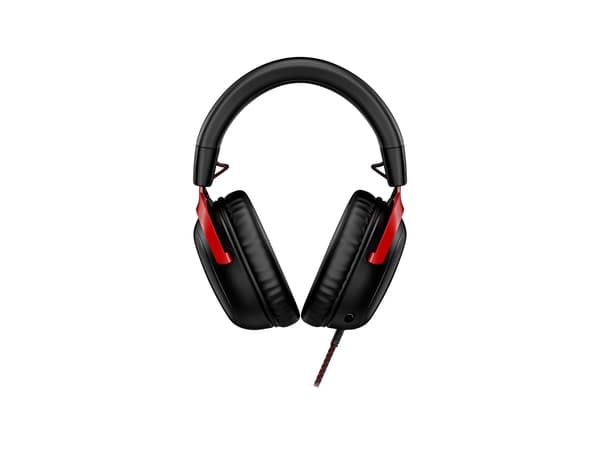 HyperX Cloud 3 Kablet hörlurar svart röd svart
