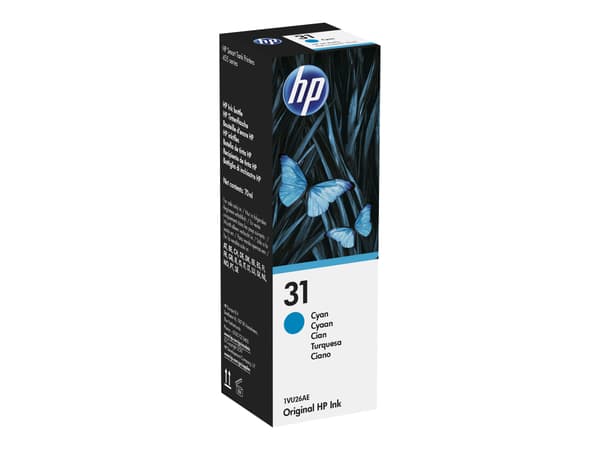 HP 31 Cyan 8000 sidor Bläkrefill 1VU26AE