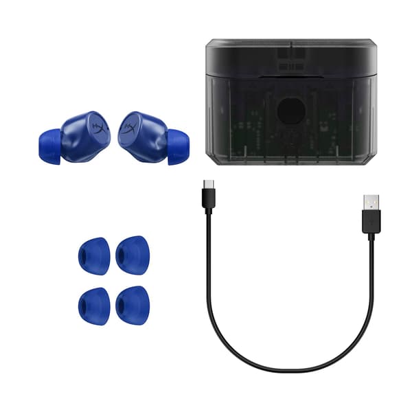 HyperX Cirro Buds Pro trådlös Ägte trådlöse öretelefoner Blå
