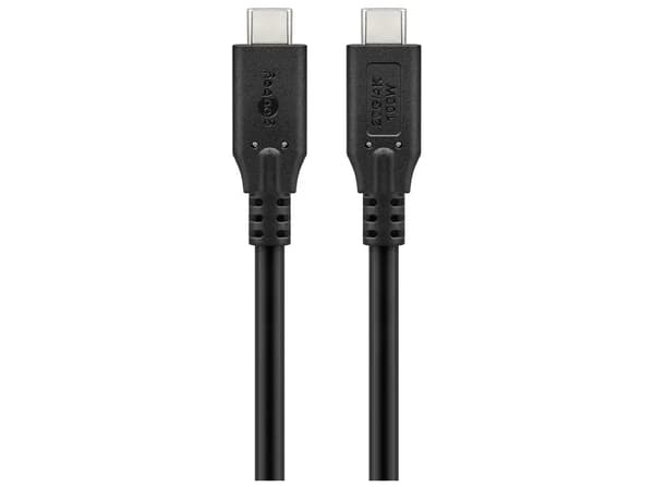 goobay 74194 USB4 100W USB-C-kabel 0.5 m