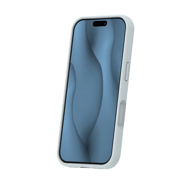 Silikon tunt Mag-skal för iPhone 17 Pro / iPhone 18 Pro silver