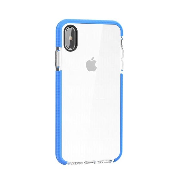 Hög genomskinlighet TPU + D30 fodral för iPhone Xs max