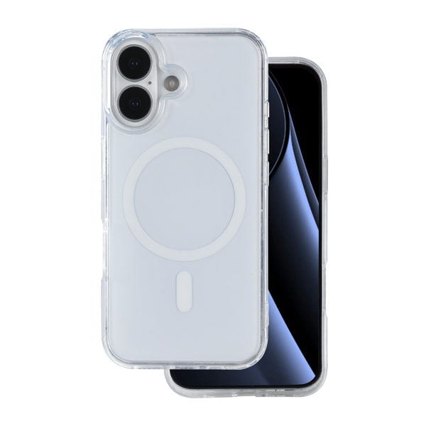 Lowkey Mag för iPhone 16 6,1\" vit