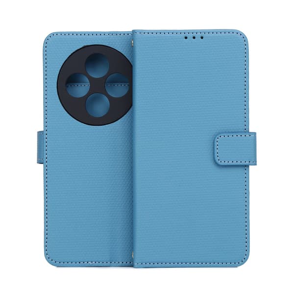 Smart Triangle fodral för Xiaomi Redmi 14C 4G / 14C 5G / Redmi A4 / POCO C75 blå röd