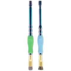 Pad Cleaning Sideburns Brush (2 Piece Set) (Mijing)