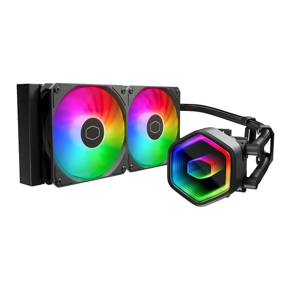 Cooler Master MasterLiquid 240 Core II Vandköler 1-pack vit 120 mm