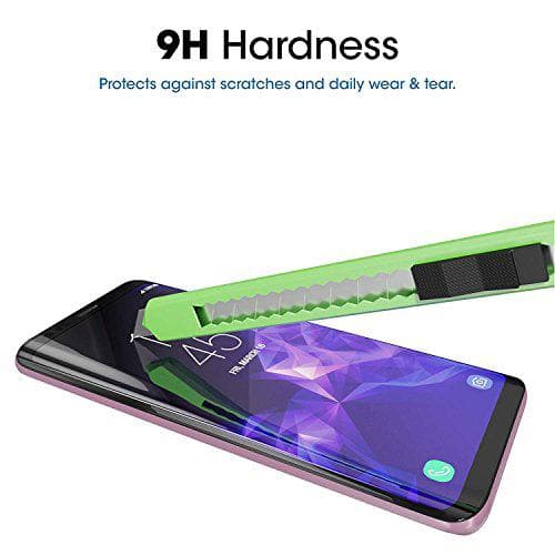 2 st härdat glas för samsung s9 plus Transparent