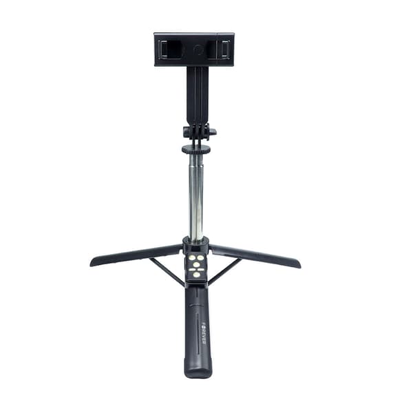 Forever Bluetooth selfie stick stativ SST-100 svart svart