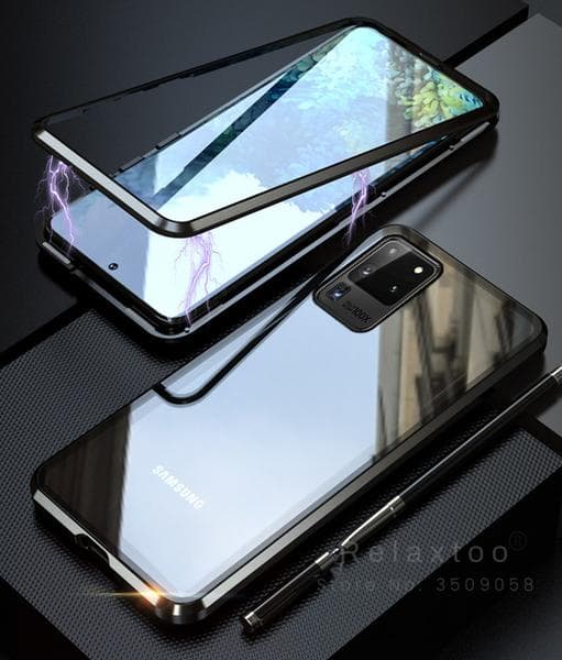 Magnet fodral för Samsung S20 blå Blå