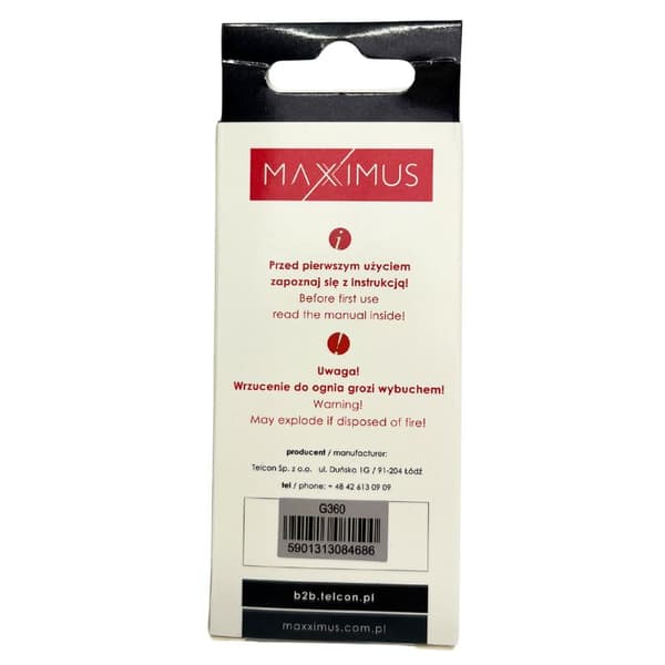 BATTERI MAXXIMUS SAM G360 Core Prime 2250mAh EB-BG360BBC