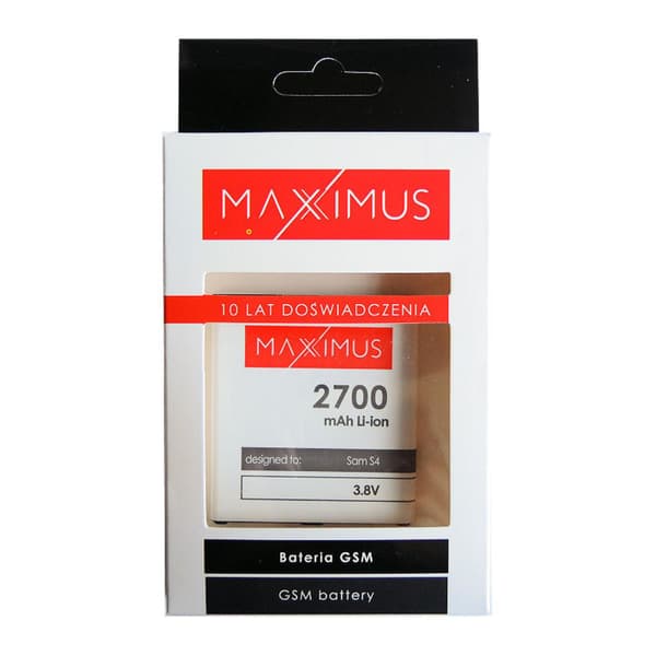 BAT. MAXXIMUS SAM S4 i9500 2700 LION