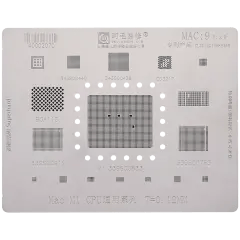 CPU Universal Stencil för MacBooks (MAC 9)