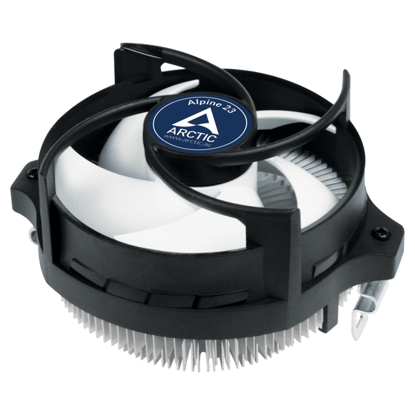 ARCTIC Alpine 23 Processor-köler 1-pack svart vit 90 mm