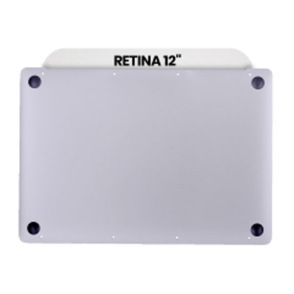 Bottenhölje för MacBook 12\" A1534 (2015) (Silver)