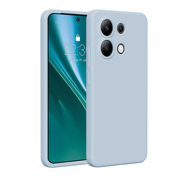 Etteri Silikonskal för Xiaomi Redmi Note 13 4G ljusblå