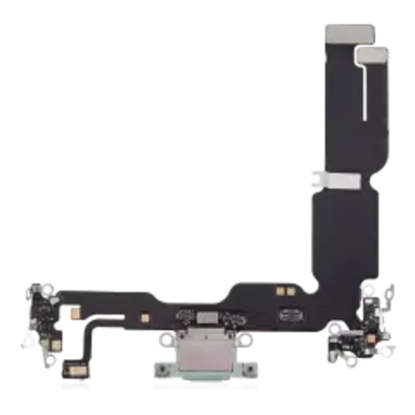 Laddningsport Flexkabel för iPhone 15 Plus (Eftermarknad Plus) (Grön)