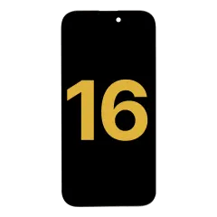 OLED-enhet för iPhone 16 (renoverad)