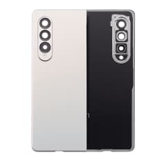 Baksidesglas med kameralins för Samsung Galaxy Z Fold 3 5G (Premium) (Phantom Silver) silver