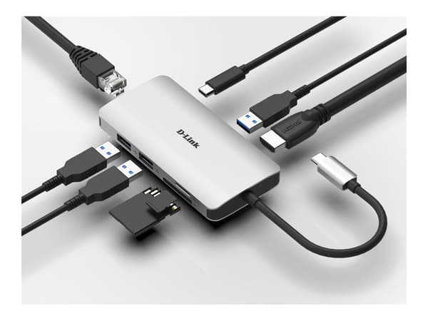 D-Link DUB-M810 USB-C / Thunderbolt 3 Dockingstation