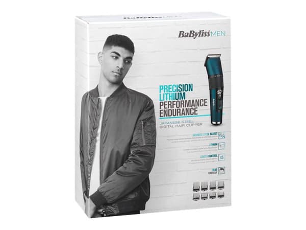 BaByliss Men E990E Hårklipper svart Blå