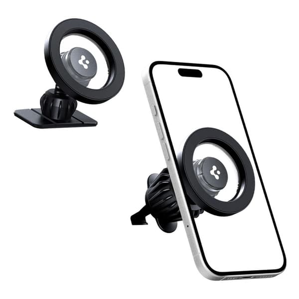 SPIGEN MFT13 MAGNETISK MAGSAFE DASHBOARD & VENT BILFÄSTE svart