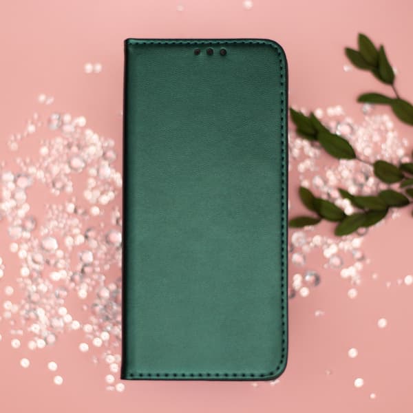 Smart magnetfodral för Honor X70 / X9d / Magic 8 Lite mörkgrön