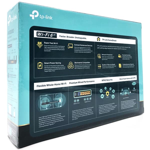 TP-Link Archer AX55 V1 trådlös router