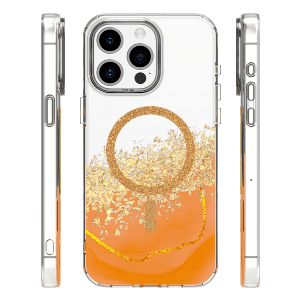 Epoxy Mag skal för iPhone 14 Pro orange