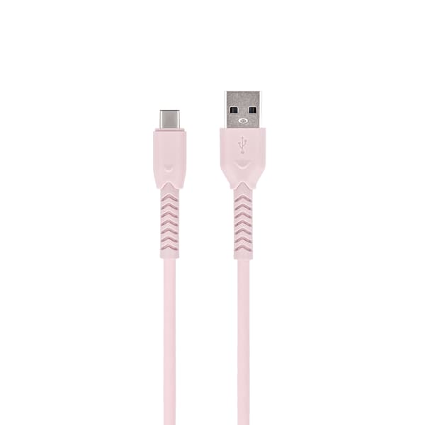 Maxlife MXUC-04 kabel USB - USB-C 1,0 m 3A rosa