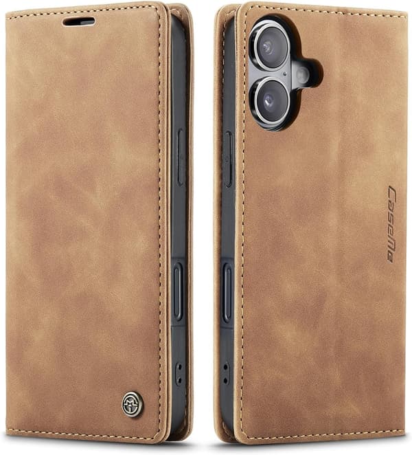 Caseme 0013 för iPhone 17 Brun brun