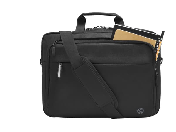 HP Bäretaske 15.6 100% recycled polyester 100 % bionedbrydeligt materiale 100% recycled ocean-bound plastic 100% polyethylene foam 100 % polyester sva