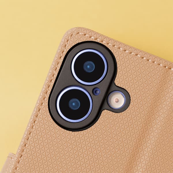 Smart Triangle-fodral för Honor 600 lite brun