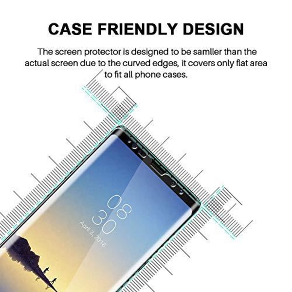 heltäckande skärmskydd  för Samsung Galaxy Note 8