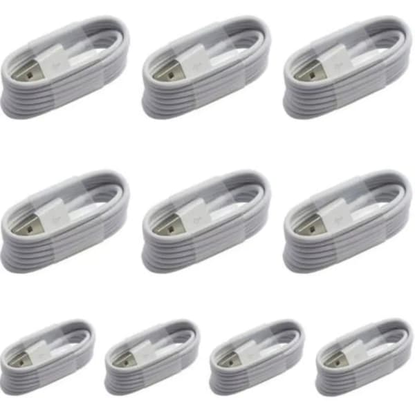 10-pack 1 m iphone-laddare support iPhone 12 / 13 / 14