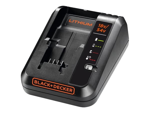 Black & Decker Batterioplader svart