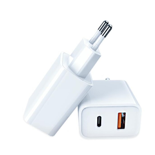 18W iphone doubel usb laddare med 2kabel